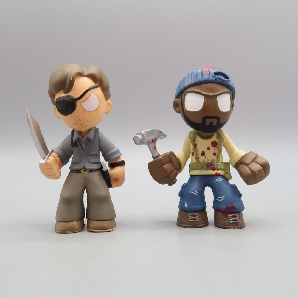 Funko The Walking Dead Mystery Minis Tyreese & The Governor Set‎ lot